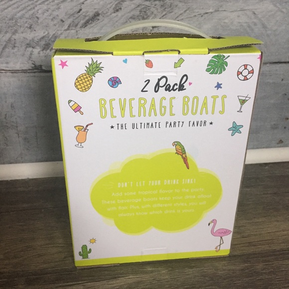 NWOT Inflatable Swan/Kiwi Beverage Boats 🦢🥝 - Picture 2 of 6